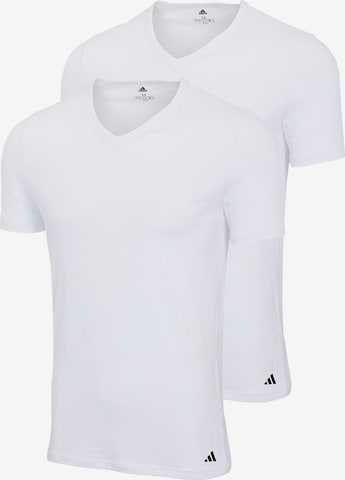 Maglietta di ADIDAS SPORTSWEAR in bianco: frontale