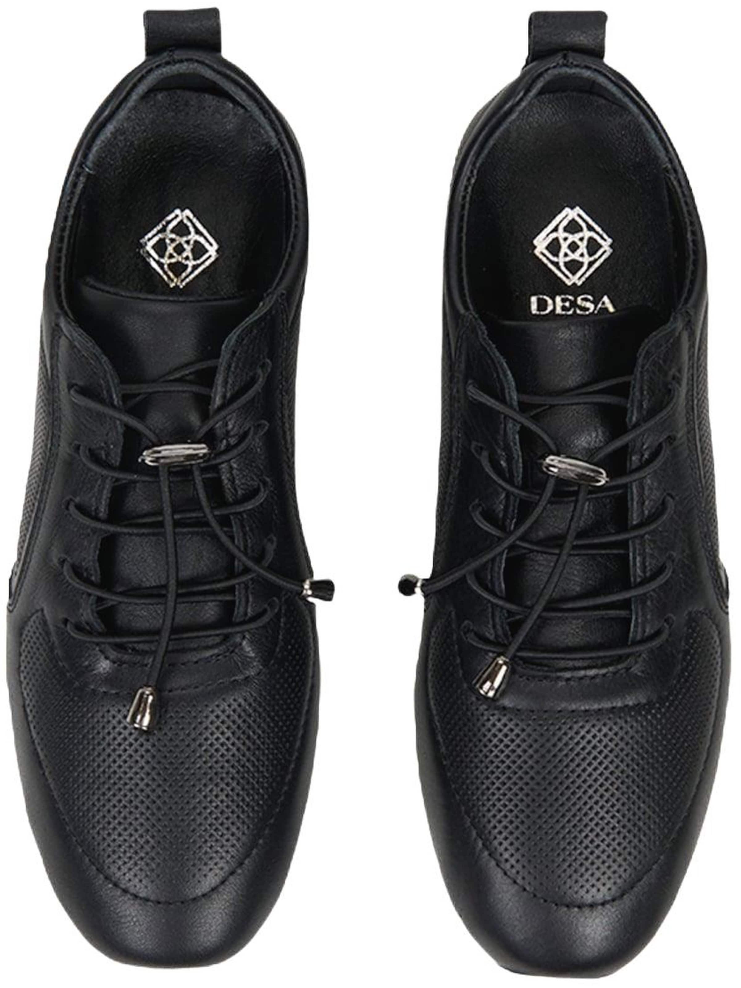 Baskets basses 'Sneaker' Desa en noir