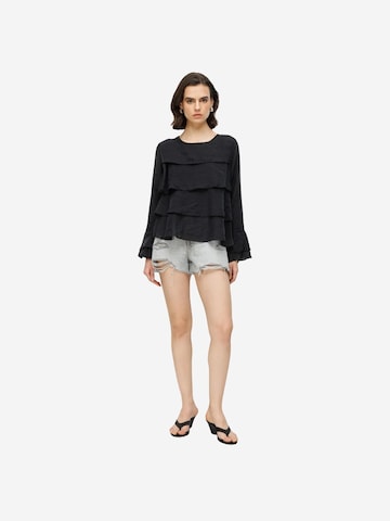 Camicia da donna 'Blusen' di MixRay in nero