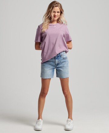 T-shirt Superdry en violet