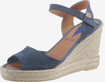 VERBENAS Sandals in Blue: front