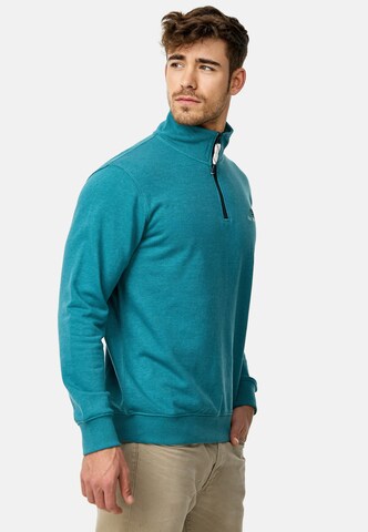 Sweat-shirt 'Corey' INDICODE JEANS en bleu
