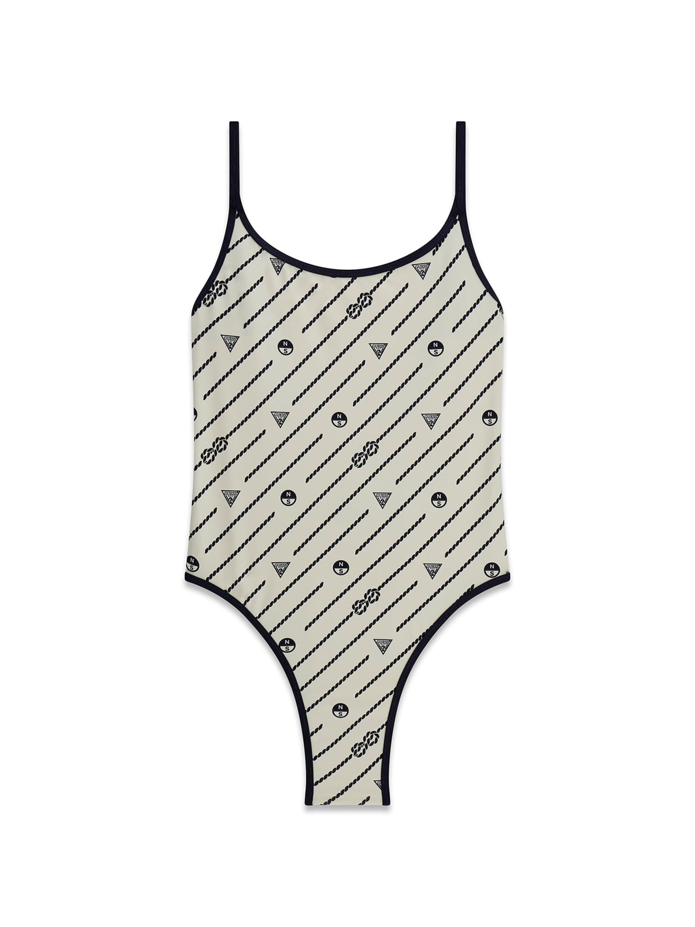 GUESS Swimsuit in Beige: front