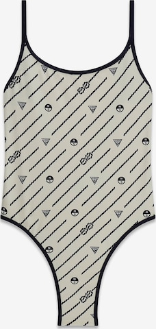 GUESS Swimsuit in Beige: front