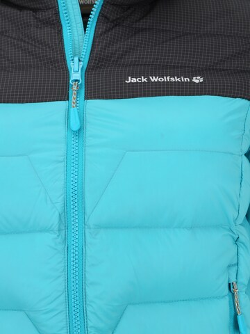 JACK WOLFSKIN Outdoor jacket 'Tundra' in Blue