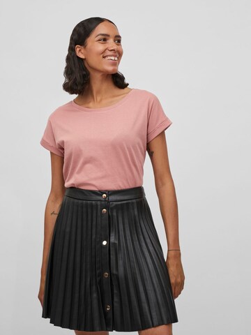 Maglietta 'VIDreamers' di VILA in rosa: frontale