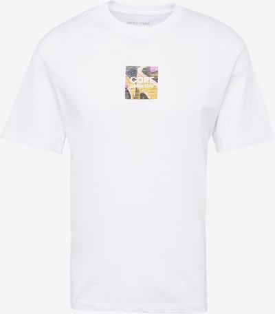 JACK & JONES Shirt 'BERLIN' in Lemon / Graphite / Lavender / White, Item view