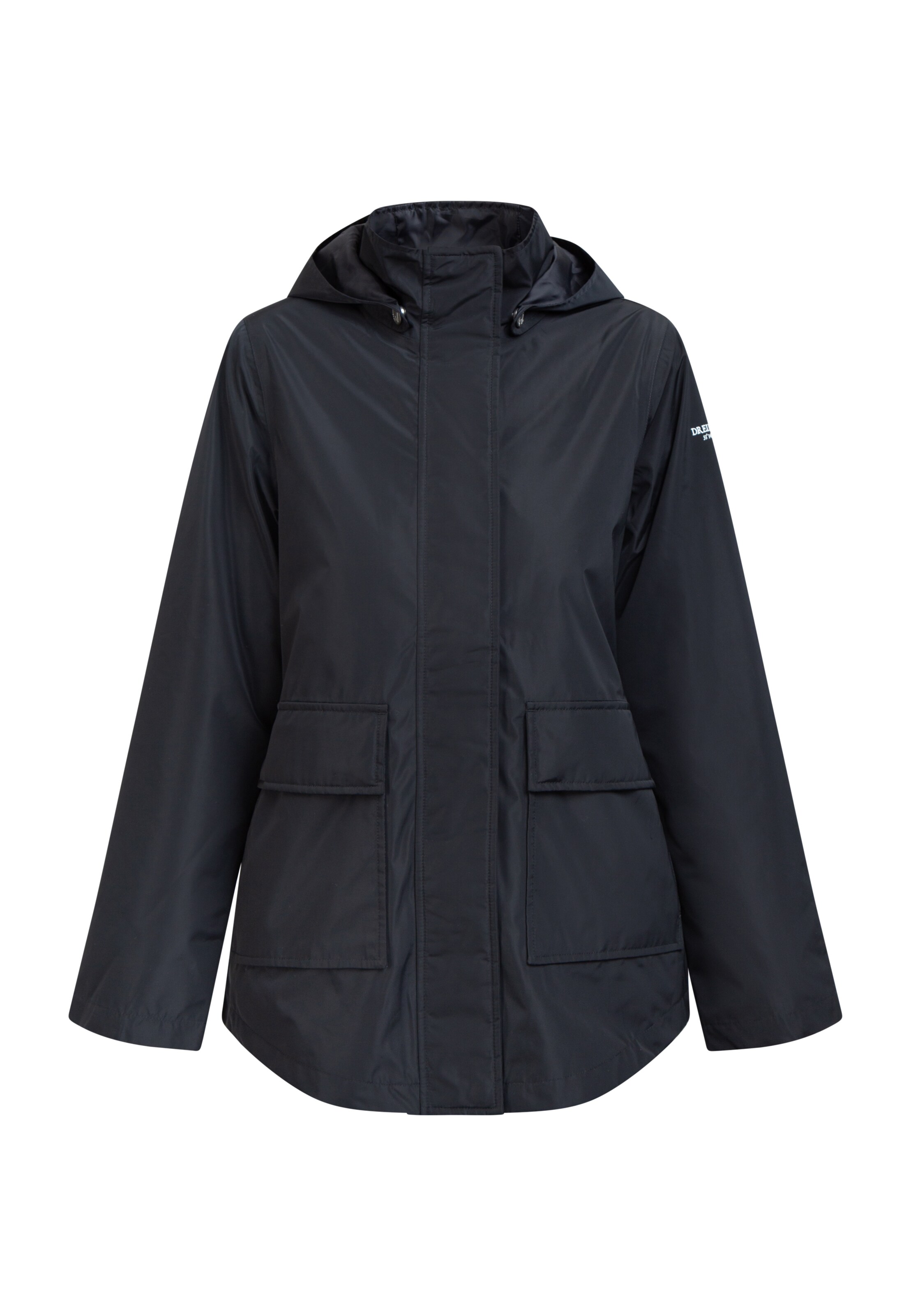 DreiMaster Maritim Performance Jacket in Black: front