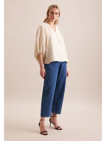 SEIDENSTICKER Blouse 'Schwarze Rose' in White