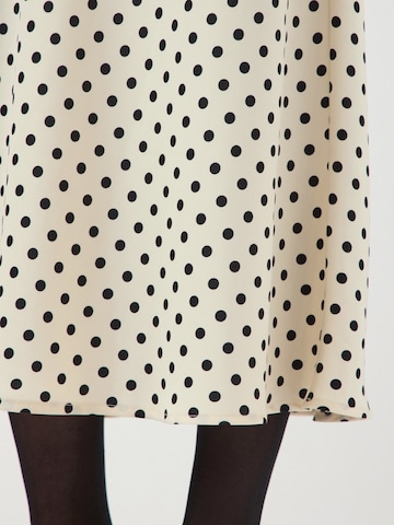 YAS Sukně 'YASPELLA' – béžová