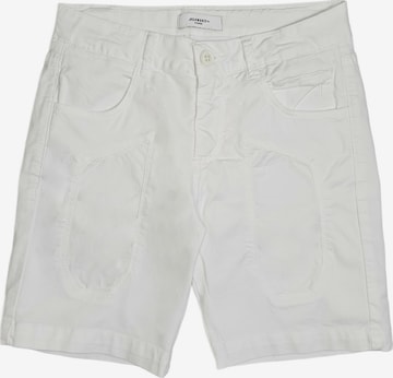 Jeckerson Regular Trousers 'Bermuda bianco per bambino' in White: front