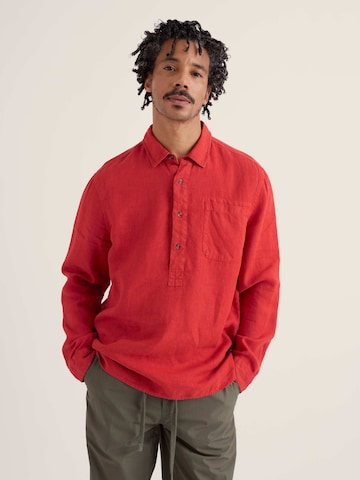 Seasalt Cornwall Regular fit Ing 'Artist's' - piros: elől