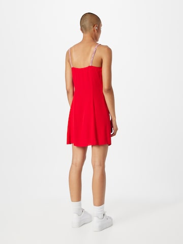 Tommy Jeans Letnia sukienka w kolorze czerwony