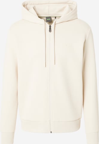 smėlio BOSS Džemperis 'Saggy': priekis