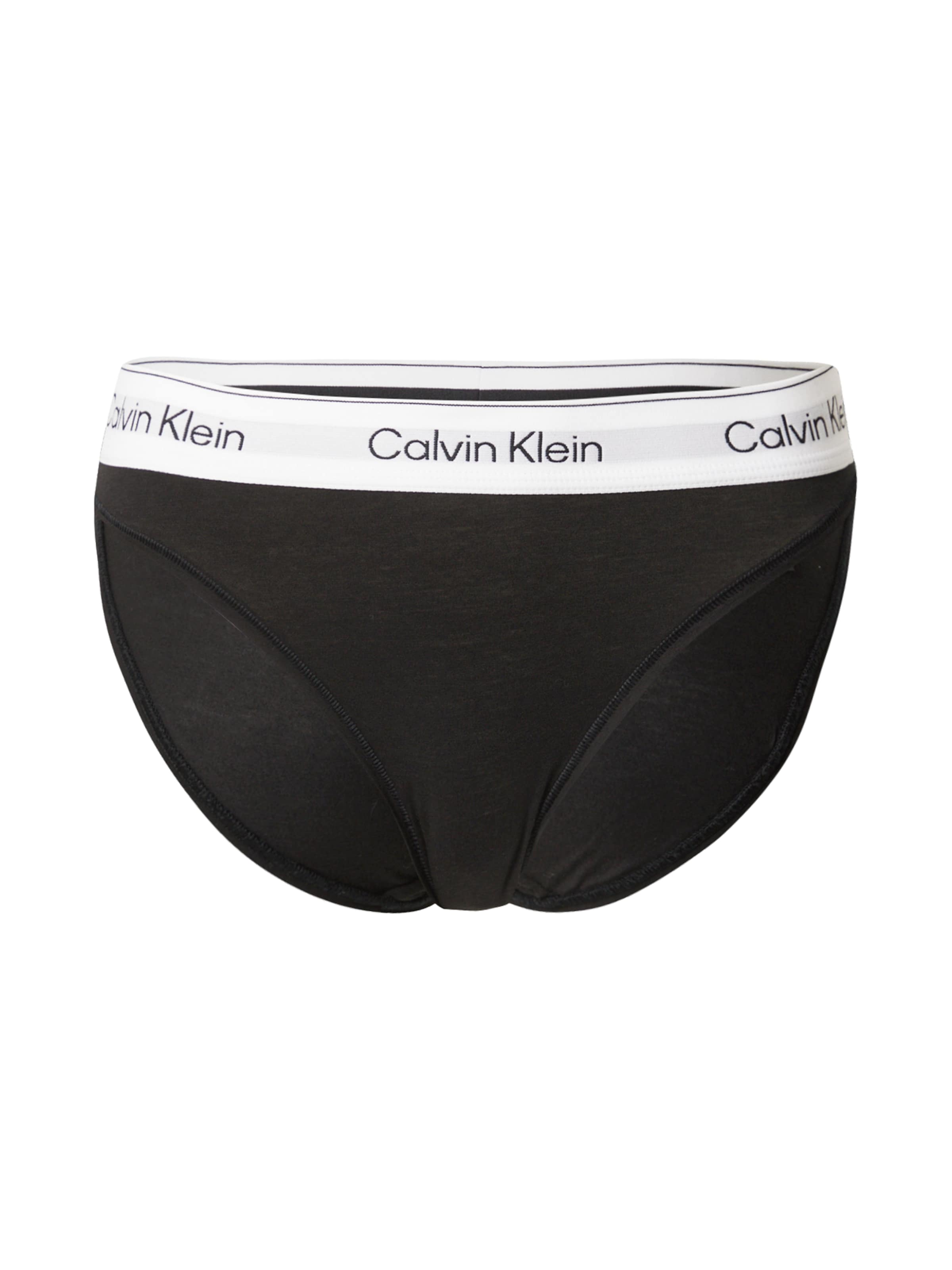 Calvin Klein Underwear Slip in Black: front