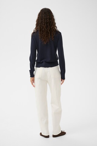 Cardigan 'SLSpina' SOAKED IN LUXURY en bleu