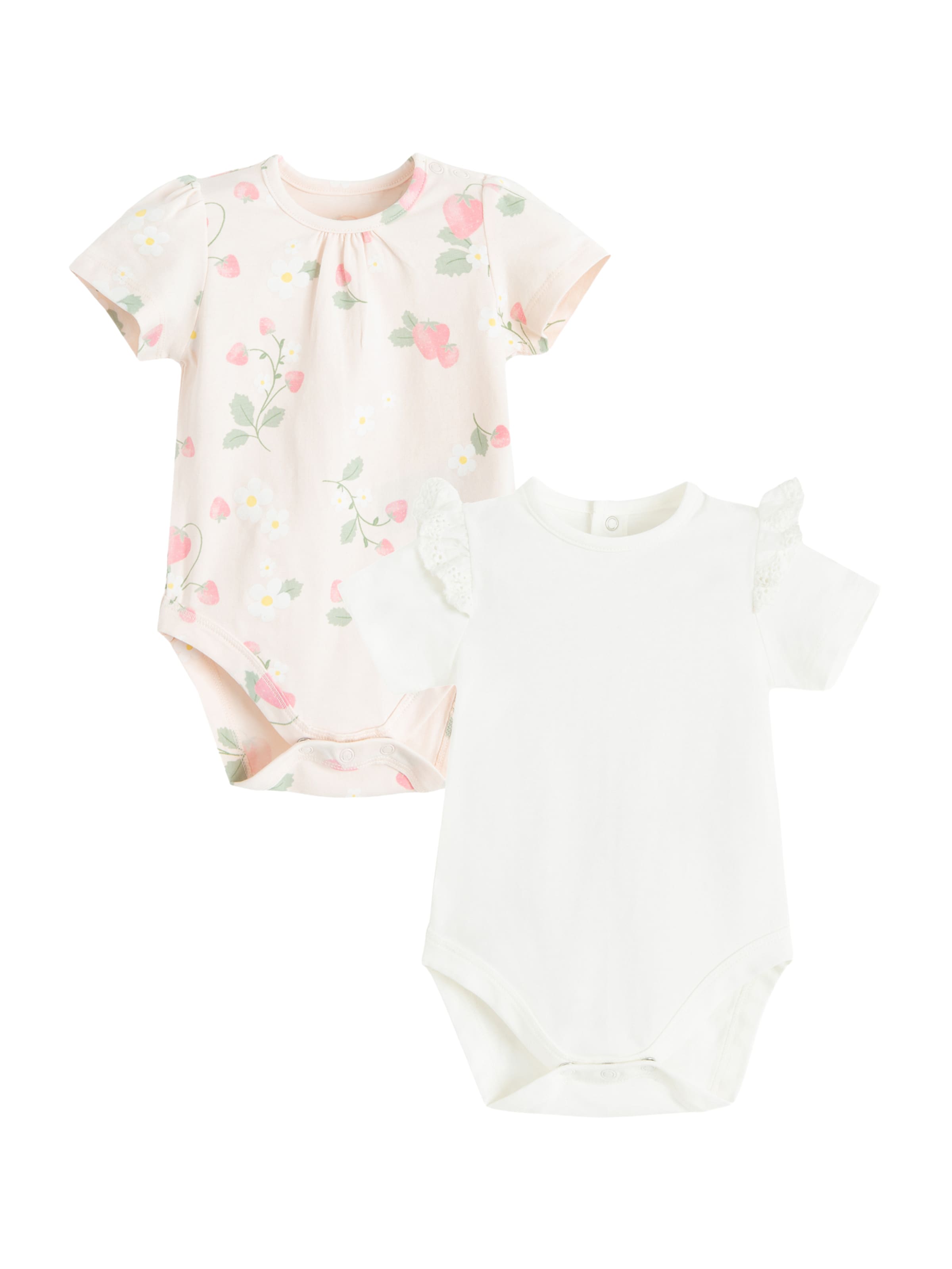 Cool Club Ползунки/боди в Ярко-розовый: спереди