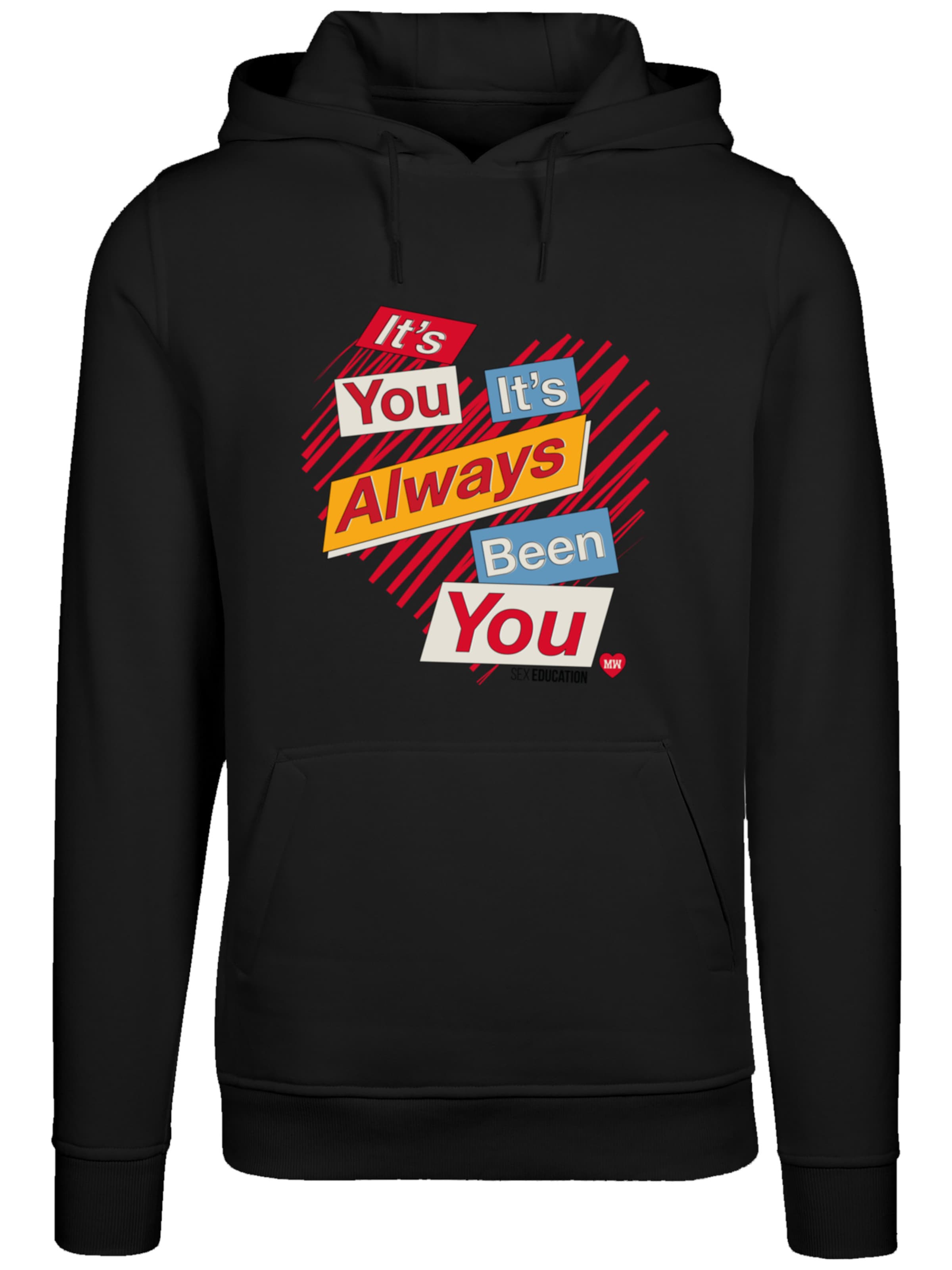 F4NT4STIC Sweatshirt 'Sex Education Netflix TV Series' in Schwarz: Vorderseite