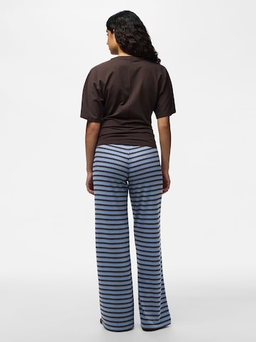 Wide Leg Pantalon 'PCJeya' PIECES en bleu