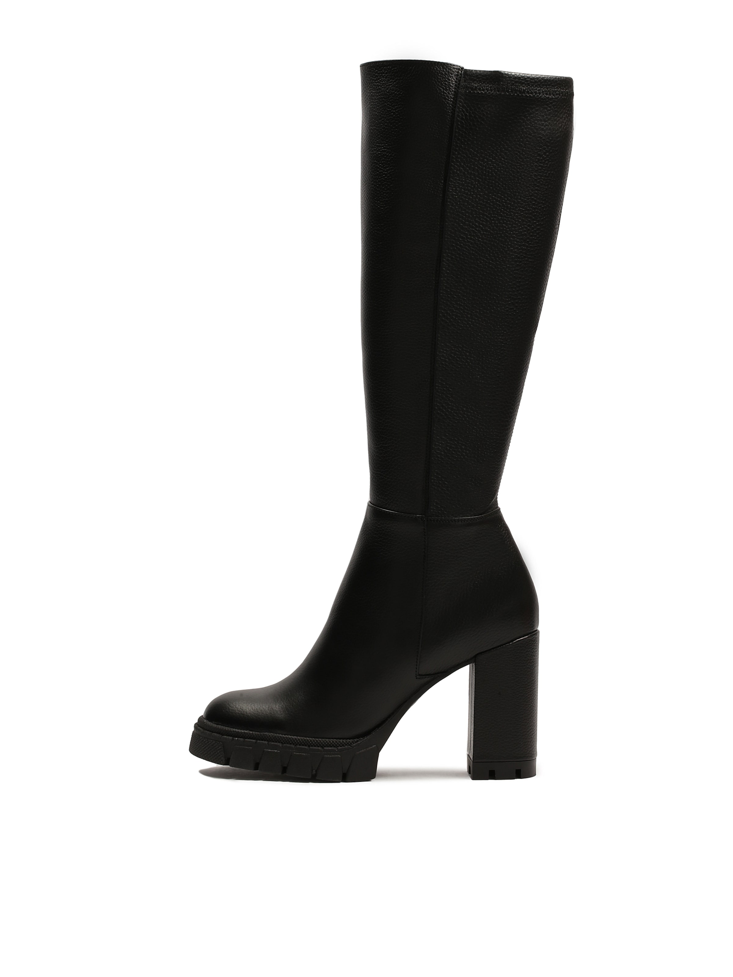 Kazar Μπότες σε μαύρο: μπροστά