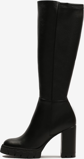 Kazar Bottes en noir, Vue avec produit