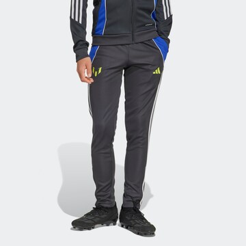 ADIDAS PERFORMANCE Regular Sporthose in Grau: Vorderseite