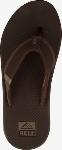 REEF T-Bar Sandals 'Fanning' in Brown