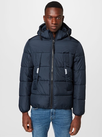 TOM TAILOR DENIM Between-Season Jacket in Blue: front