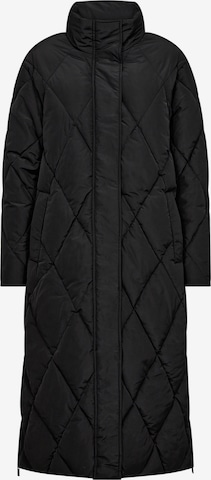 Soyaconcept Χειμερινό παλτό 'NINA' σε μαύρο: μπροστά
