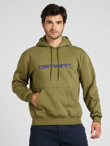 Sweat-shirt Carhartt WIP en vert : devant