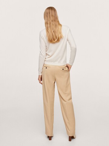 MANGO Pullover 'Bahia' in Beige