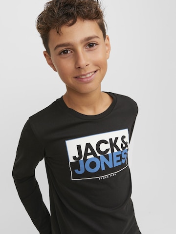 juoda Jack & Jones Junior Marškinėliai