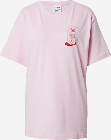 ABOUT YOU x Sharlota Shirt 'Ida' in Pink: front