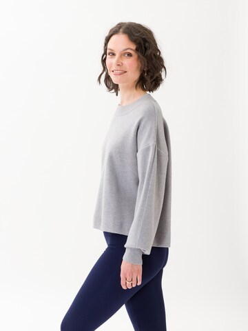 Les Lunes Pullover 'Nola' in Grau: predná strana