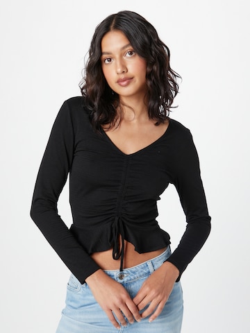 ABOUT YOU Shirt 'Mara' in Black: front