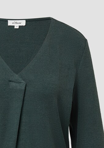 T-shirt s.Oliver en vert