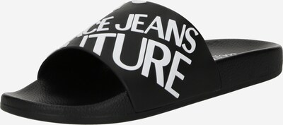 Versace Jeans Couture Sapato aberto em preto / branco, Vista do produto