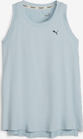 PUMA Sporttop in Blauw: voorkant