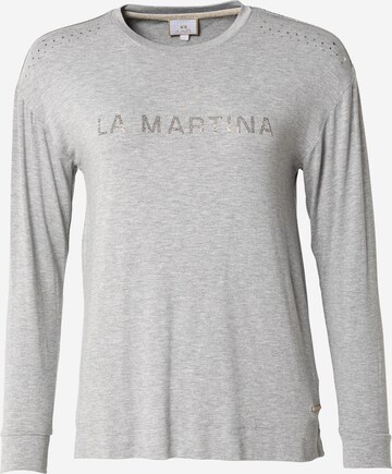 La Martina - Camisa em cinzento: frente