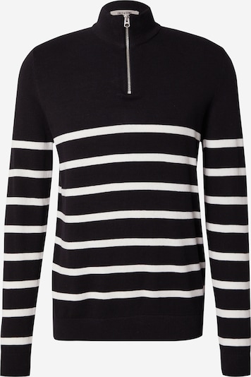 Only & Sons Neulepaita 'ONSALEX' värissä musta / valkoinen, Tuotenäkymä