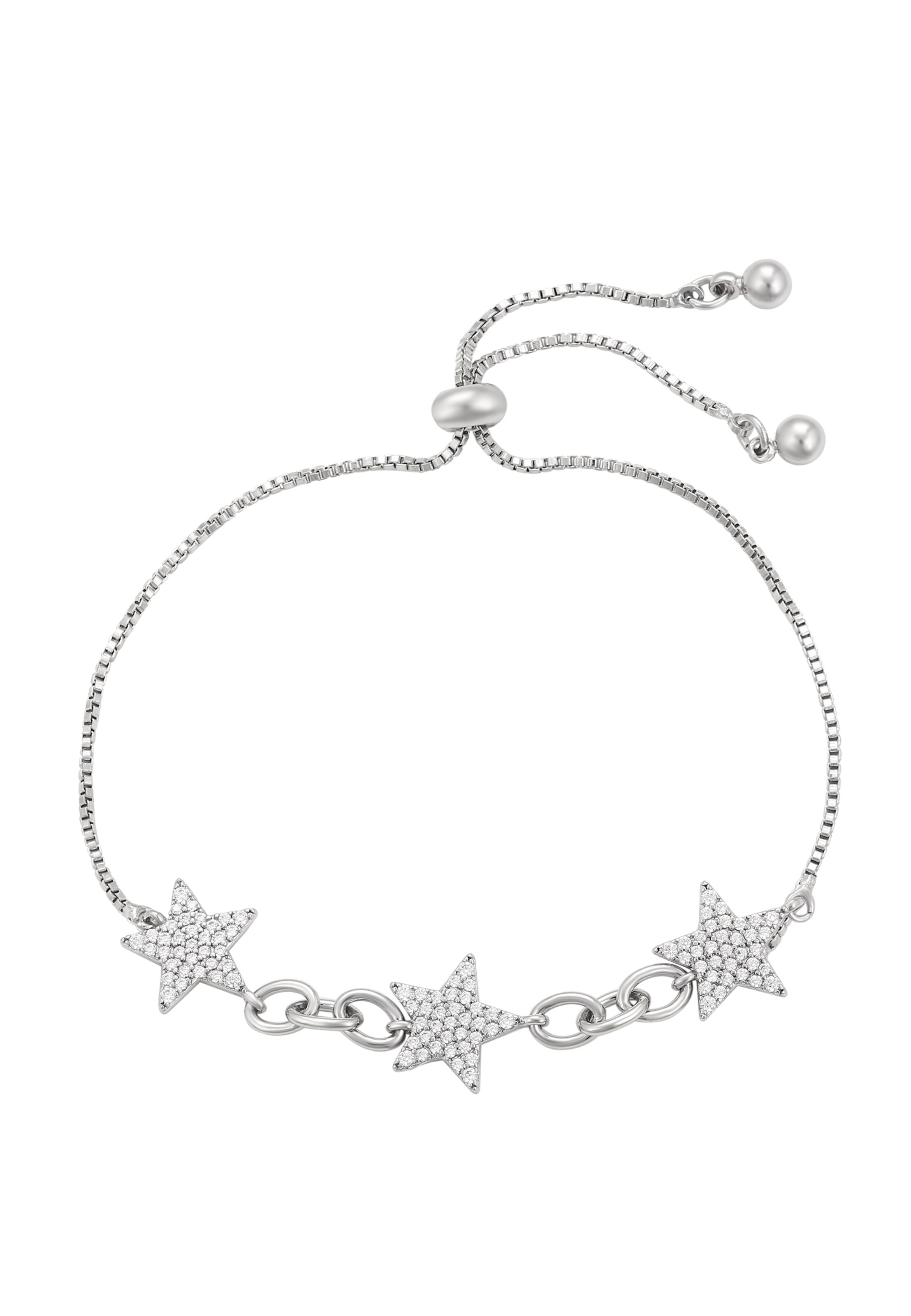 faina - Pulsera en plata: frente