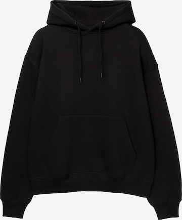 Pull&Bear Sweatshirt in Schwarz: Vorderseite