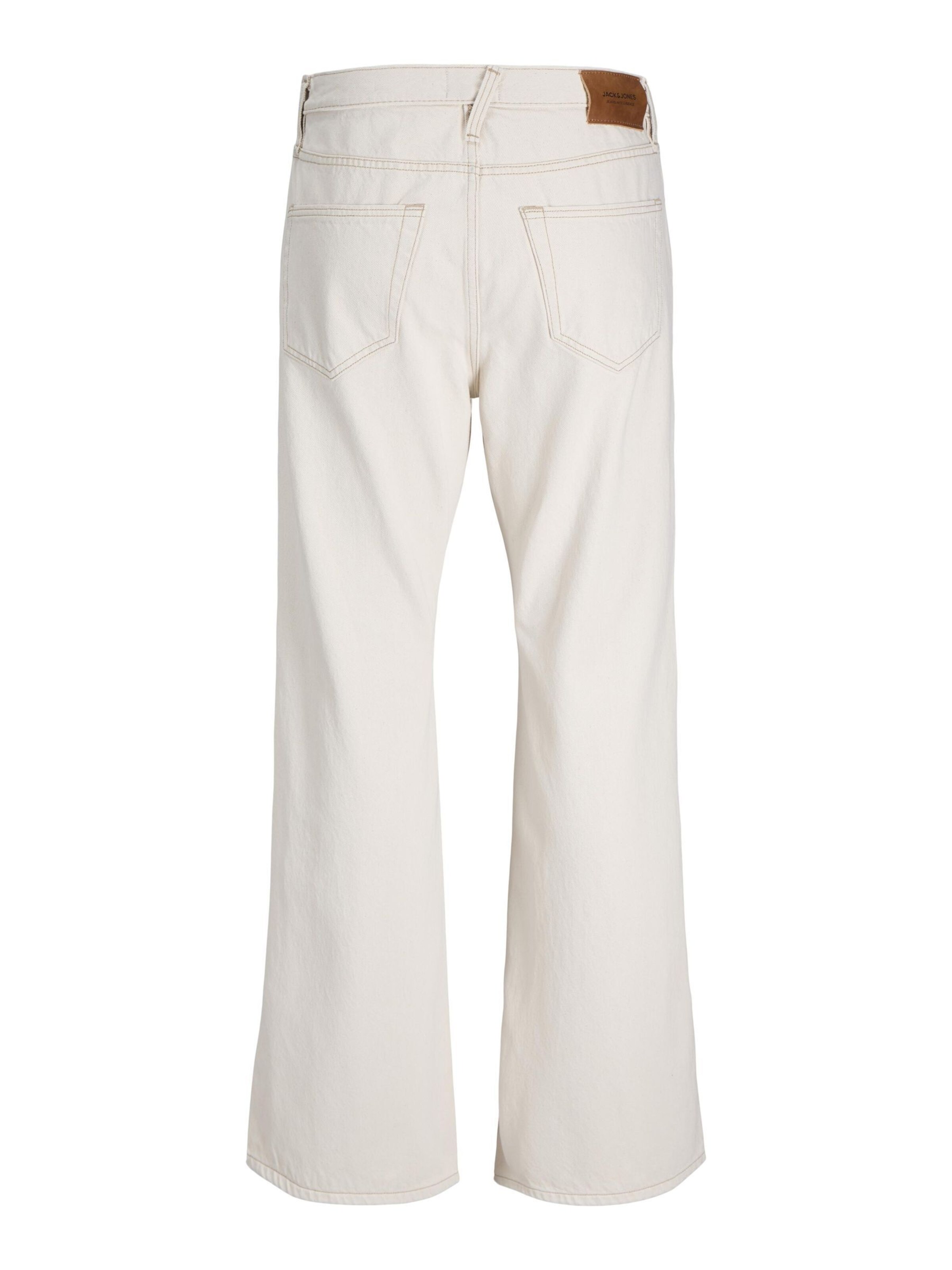 JACK & JONES Bootcut Jeans 'TOBY COOPER' in Weiß