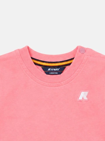 T-Shirt 'K-WAY KIDS E. PETE JERSEY T-SHIRT' K-Way en rose