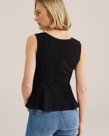 WE Fashion - Top en negro