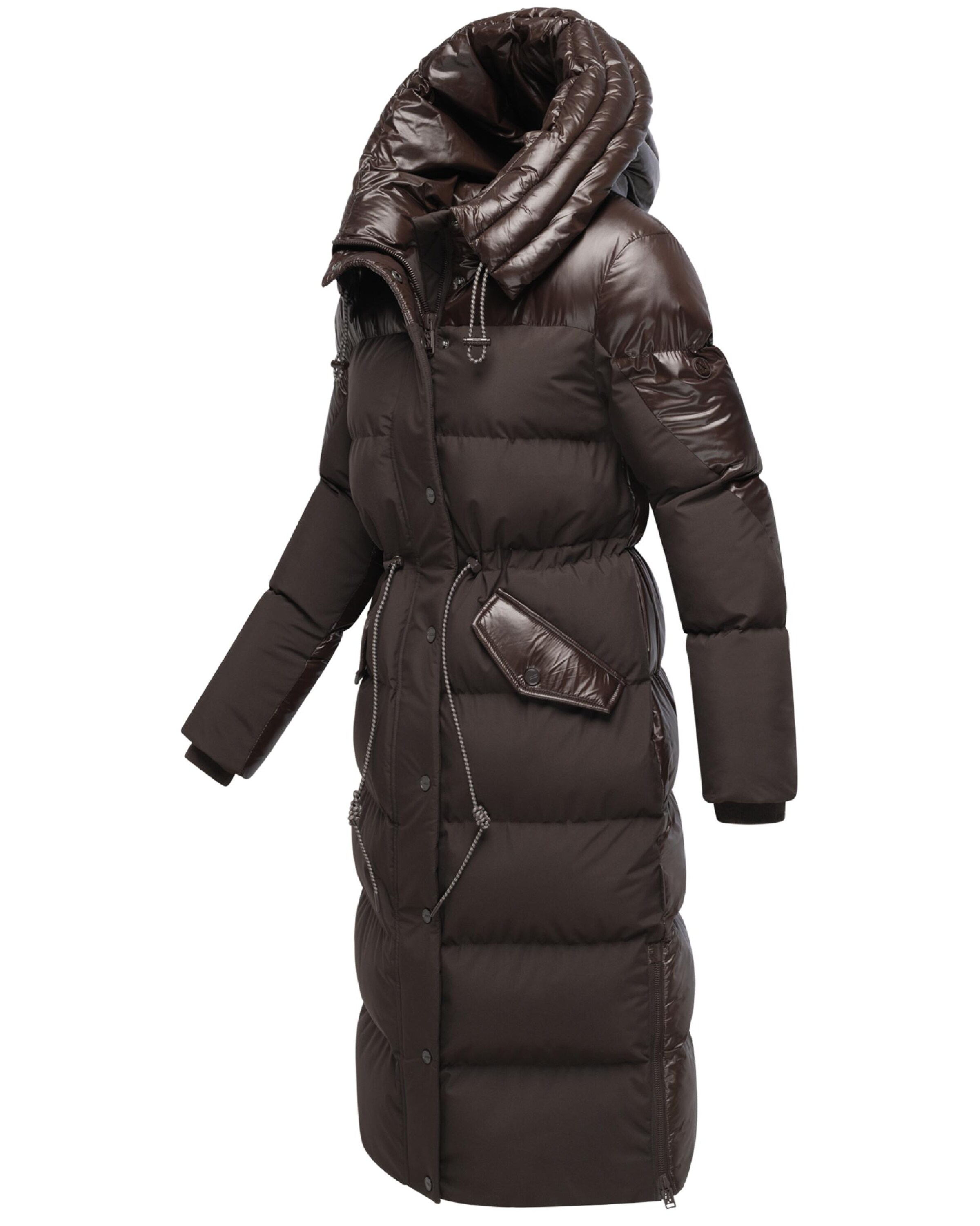 Manteau d’hiver 'Knusperherz 14' NAVAHOO en marron