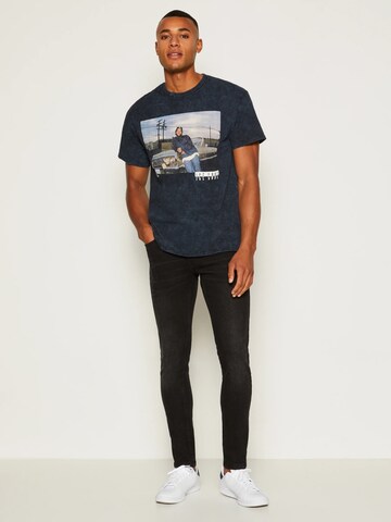 Skinny Jean 'Mr. Red' Denim Project en noir