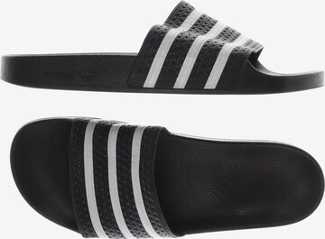 ADIDAS ORIGINALS Sandals & Slippers in 47 in Black: front