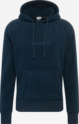 Superdry Sweatshirt in Blauw: voorkant