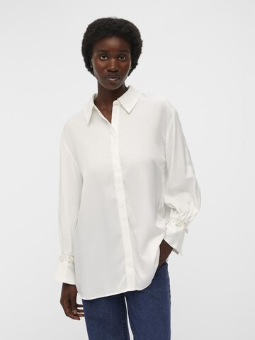 OBJECT Blouse in Wit: voorkant